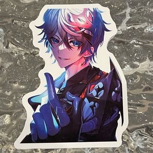 5/$10 Waterproof Vinyl Sticker: Tartaglia- Genshin Impact